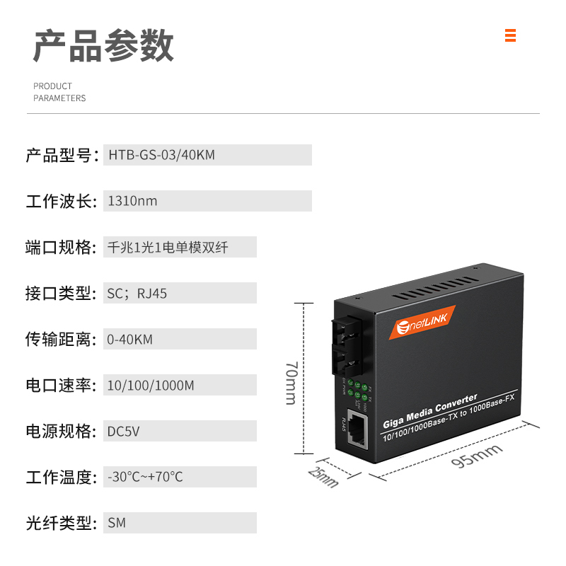 netLINK  HTB-GS-03/40KM