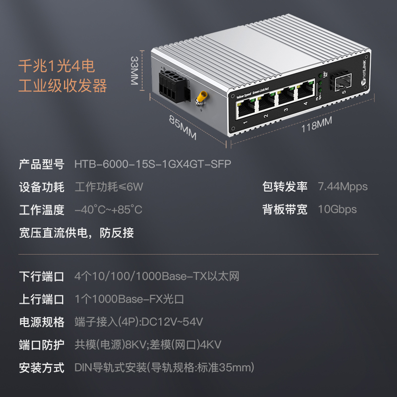 netLINK HTB-6000-15S-1GX4GT-SFP