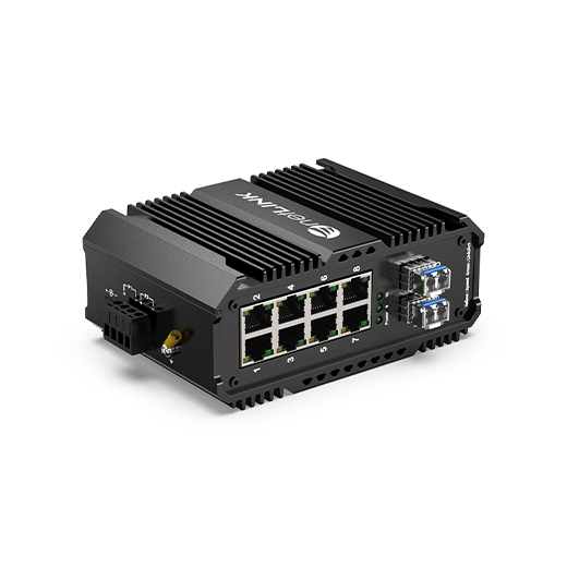 netLINK HTB-6300-2GX8GE-20KM/SFP