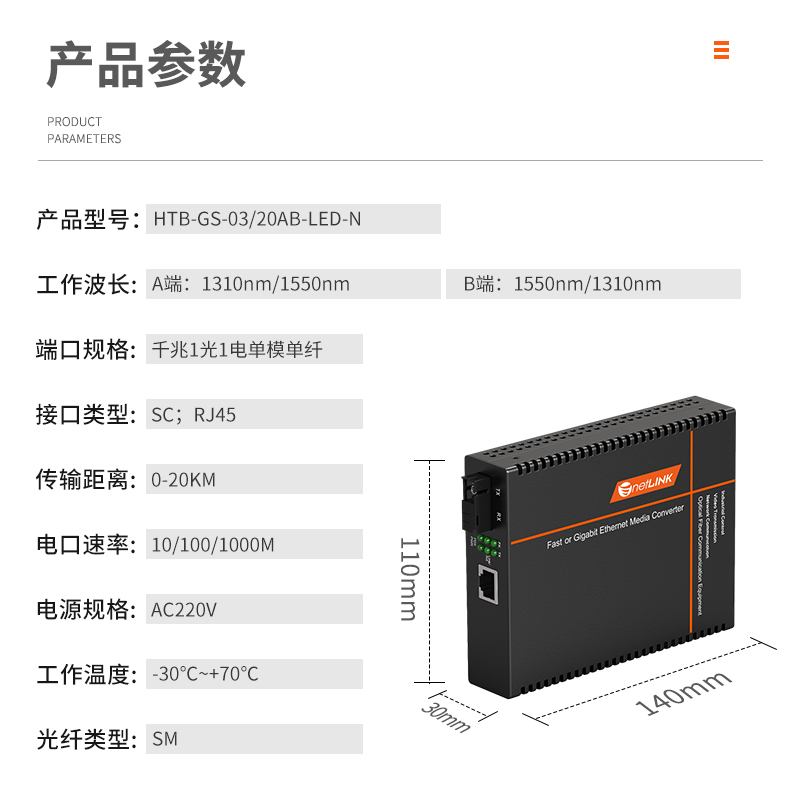 netLINK HTB-GS-03/20AB-LED-N 