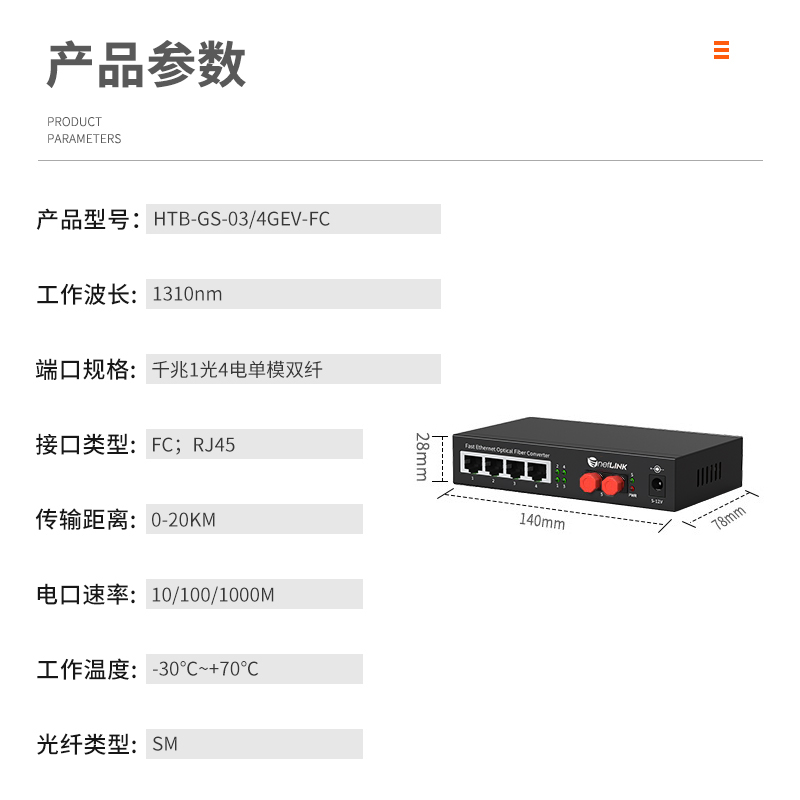 netLINK HTB-GS-03/4GEV-FC