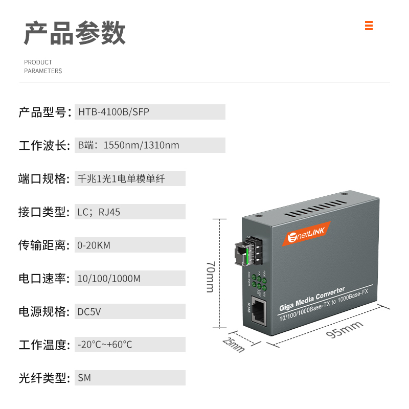 netLINK  HTB-4100B/SFP