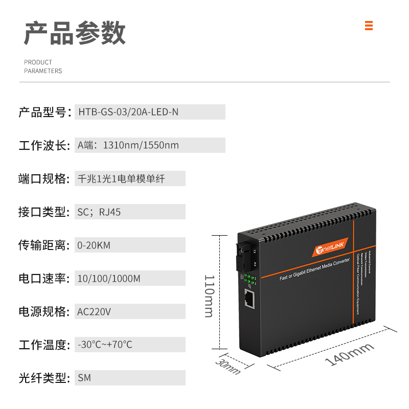 netLINK  HTB-GS-03/20A-LED-N