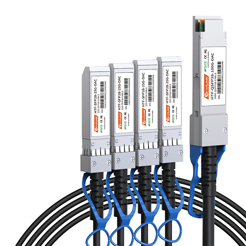 netLINK  HTF-QSFP28-4SFP28