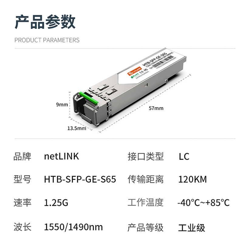 netLINK  HTB-SFP-GE-S65