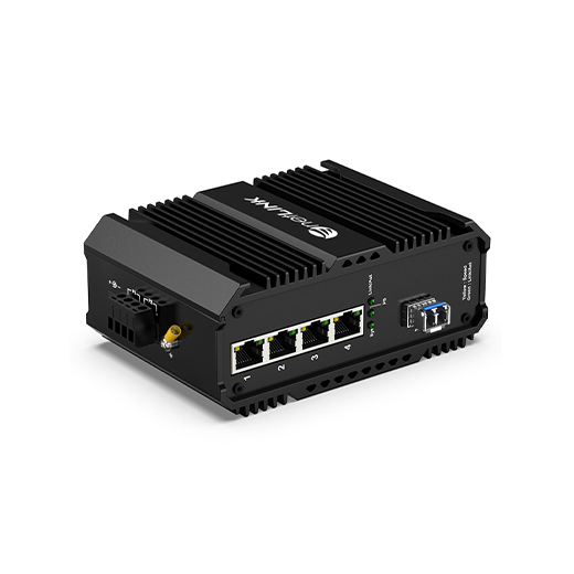 netLINK HTB-5600-1FX4FP/POE-SFP