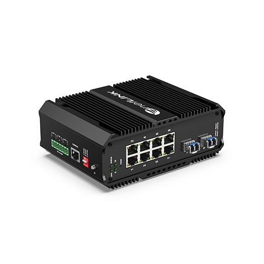 netLINK HTB-6300-2GX8GE-20KM/SFP