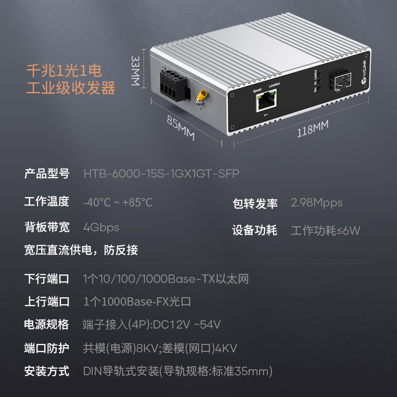 netLINK HTB-6000-15S-1GX1GT-SFP