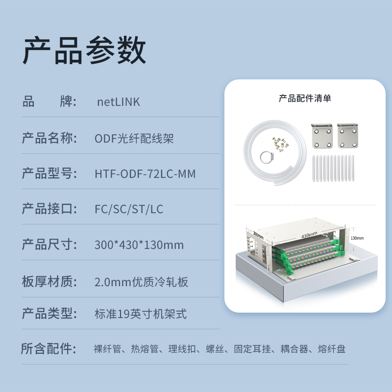 netLINK HTF-ODF-72LC-MM