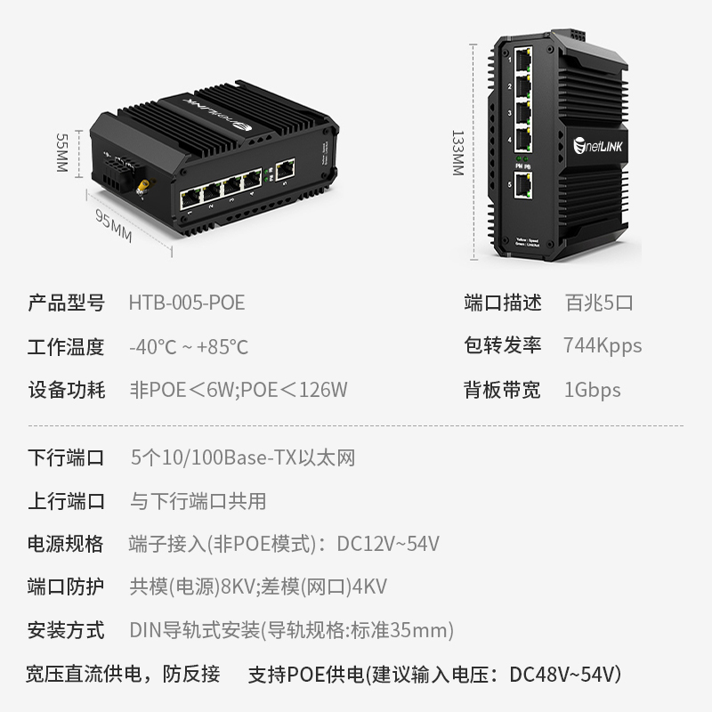 netLINK HTB-005-POE